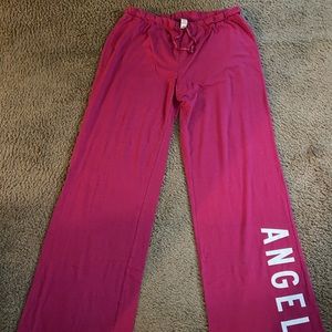 Victoria’s Secret pink pajamas